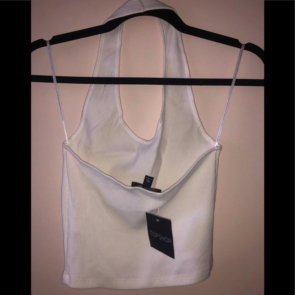 Ribbed halter top - Picture 3 of 3
